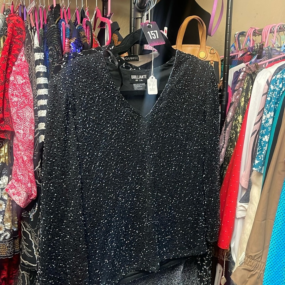 Vintage Beaded Top